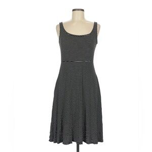 Olivia Rae B&W Stripe Jersey Sun Dress